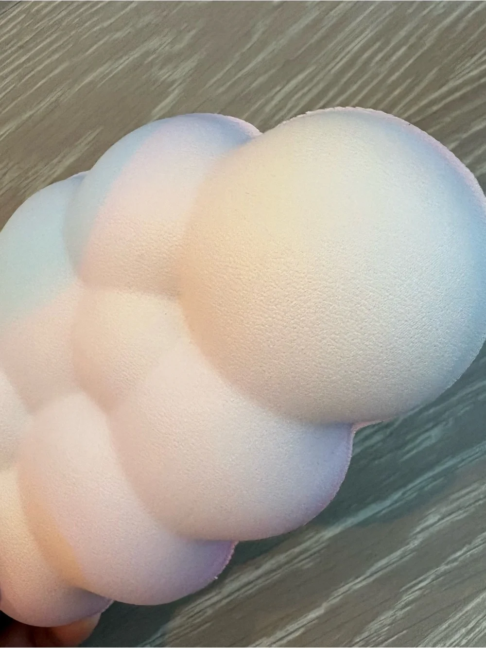 Cloud-Shaped Ombre rainbow wrist Cushion mouse wrist rest
